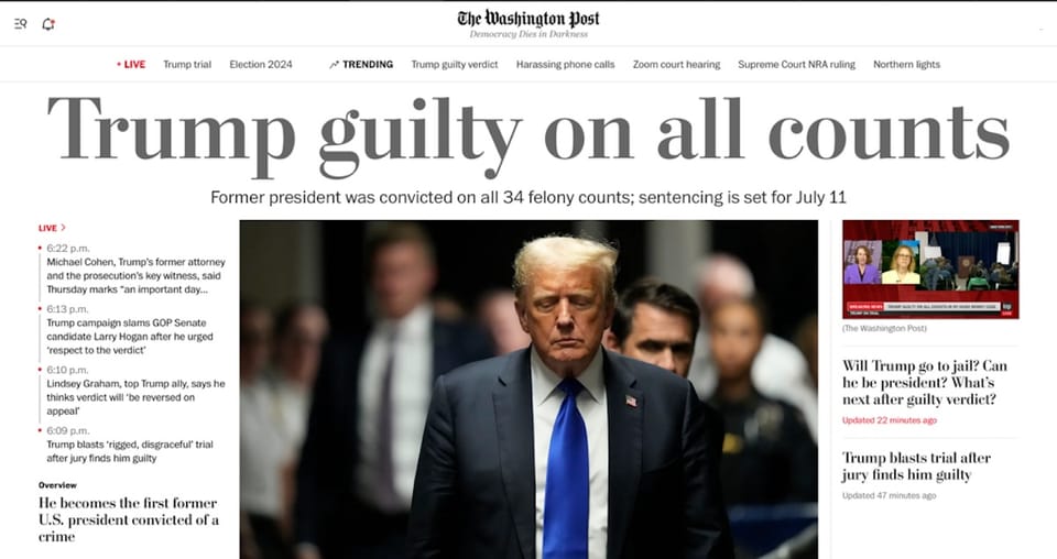 Trump’s Conviction, American Collapse, Plus, the Election and What People Want From It